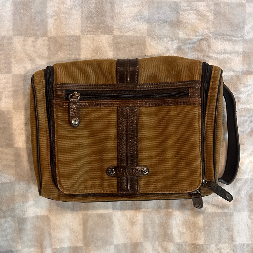 Fossil Utility Travel Cosmetic Bag - Picture 7 of 8